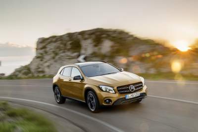 The new Mercedes-Benz GLA receives extended range of engines