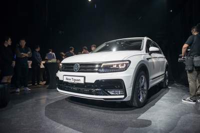 The all new Volkswagen Tiguan hits town