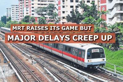 MRT raises its game but major delays creep up
