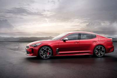 Kia Stinger fastback sports sedan revealed in European specification