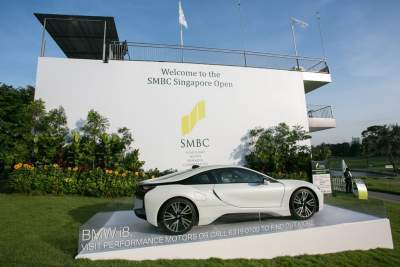 BMW returns as Official Car of SMBC Singapore Open 2017 golf tournament