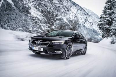 The Vauxhall Insignia Grand Sport warms up for winter in the U.K.