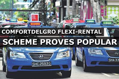Flexi-rental scheme from ComfortDelGro is a hit with its cabbies