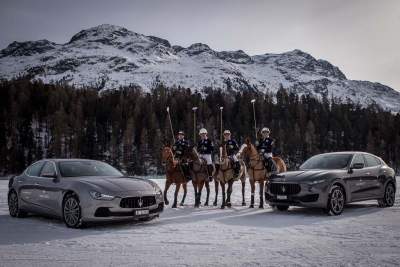 Maserati Polo Tour 2017 kicks off with Snow Polo World Cup St. Moritz