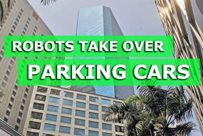 Fully automated system uses robots to park cars at Robinson Towers