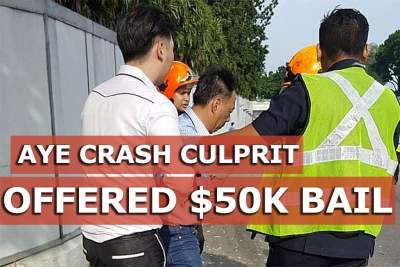 AYE crash: Man on homicide charge offered $50,000 bail
