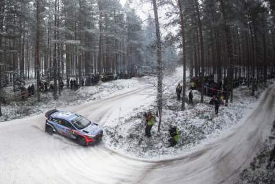 FIA World Rally Championship heads for the snowy forests of Sweden and Norway