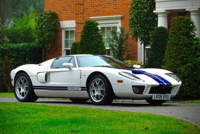 Jensen Button's Ford GT up for sale at Silverstone Auctions' Race Retro