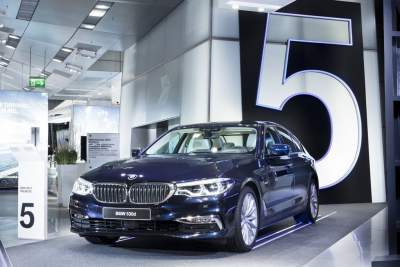 BMW 5 Series Sedan - Interactive vehicle exhibition and new BMW film at BMW Welt