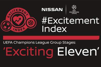 Nissan scientifically proves the UEFA Champions League's most exciting moments