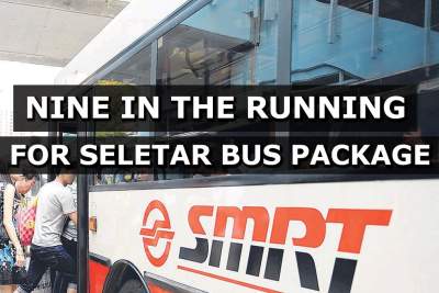 Nine in the running for Seletar bus package