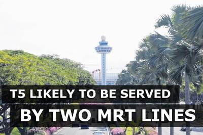 Changi Airport's Terminal 5 likely to be served by two MRT lines
