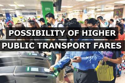 Possibility of higher public transport fares to share cost of better service