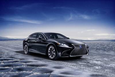 All new Lexus LS500h makes its world premiere at the 2017 Geneva Motor Show