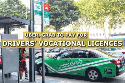Uber and Grab to pay for drivers' vocational licences