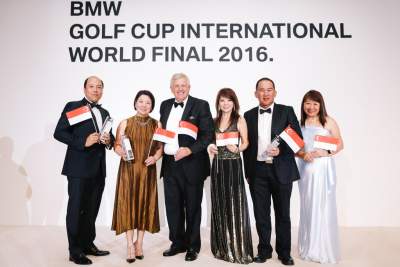 Team Thailand takes first place at BMW Golf Cup International World Final 2016
