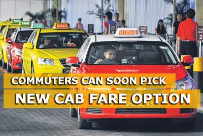 Commuters can soon pick new cab fare option