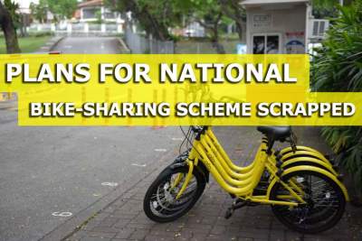 Plans for national bike-sharing scheme scrapped