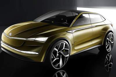 The future is electric with the Skoda Vision E