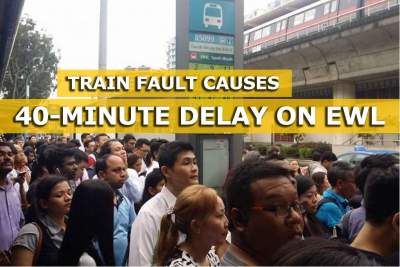 Train fault near Tanah Merah station causes 40-minute delay on East-West Line