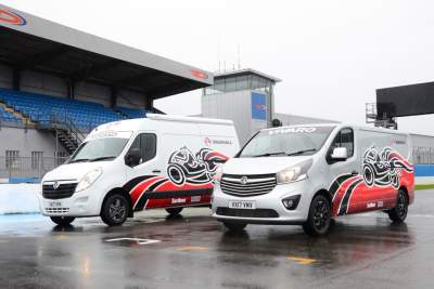 Vauxhall Commercial Vehicles reveals Vivaro and Movano Race Van Concepts