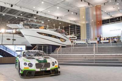 Bentley Motorsport partners with iconic luxury brand Princess Yachts