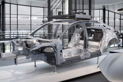 Unique mix of materials used for the new Audi A8