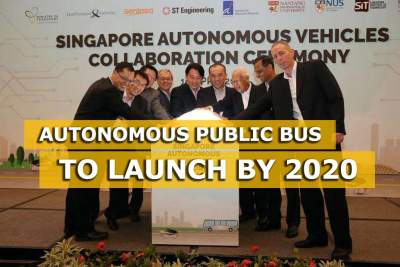 Autonomous public bus to be launched by 2020