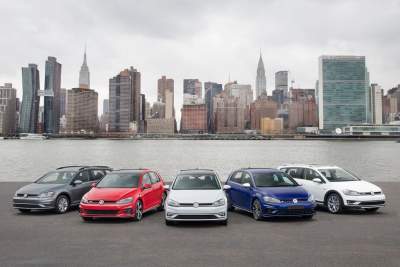 Volkswagen introduces 2018 Golf family at New York International Auto Show