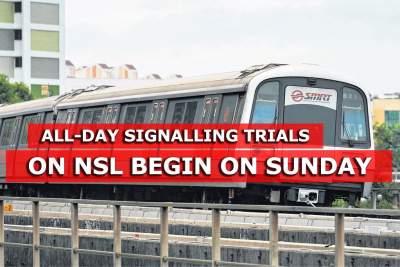 All-day signalling trials on North-South Line to begin on Sunday