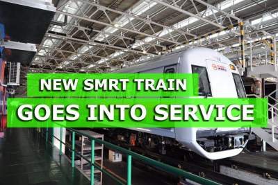 New train with LCD displays goes into service