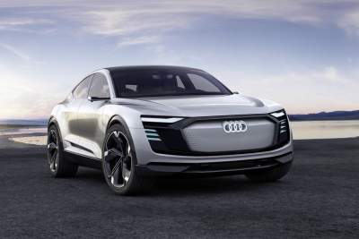 Audi e-tron Sportback concept revealed at Auto Shanghai 2017