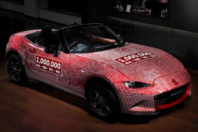 One-millionth Mazda MX-5 returns to Japan after year-long world tour