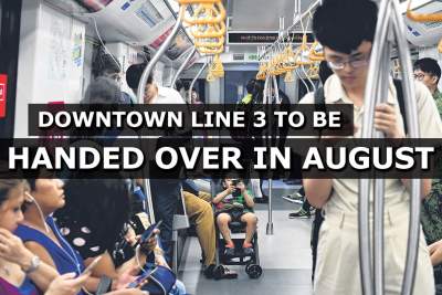 Downtown Line 3 to be handed over to SBS in August