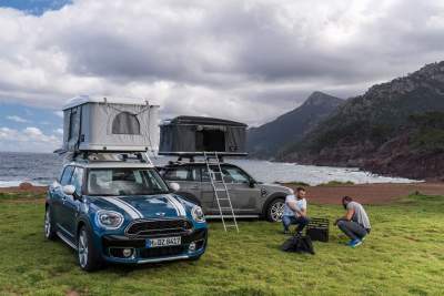 Special Edition AirTop roof tent for the MINI Countryman