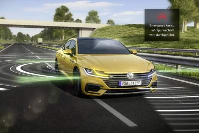 The all new Volkswagen Arteon's Emergency Assist in detail