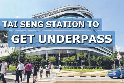 Tai Seng station to get underpass to Paya Lebar hub