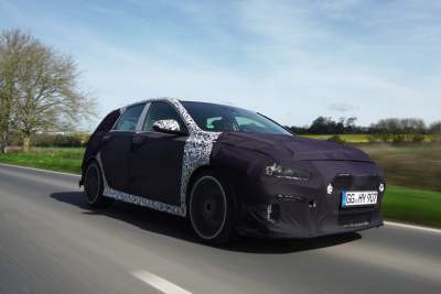 Fine-tuning the Hyundai i30 N on the roughest roads in the U.K.