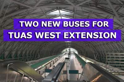 Two new bus services for Tuas West Extension