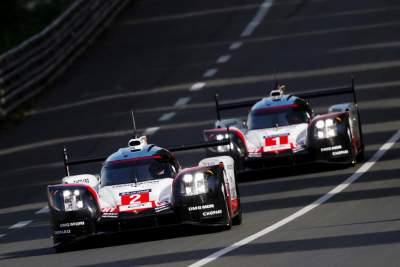 Intense race preparation from the Porsche LMP Team