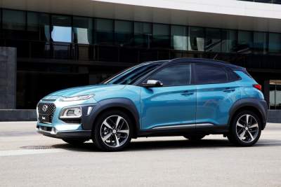 Hyundai Kona urban SUV for active lifestyles makes world premiere