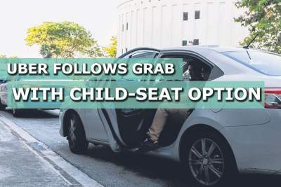 Uber follows Grab with child-seat option