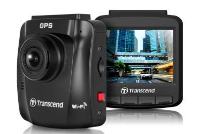 Transcend's sleek DrivePro 230 dashcam offers safety and style
