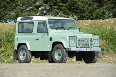 Rowan Atkinson's limited edition Land Rover Defender for sale in the U.K.