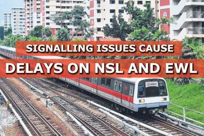 Signalling issues cause delays on NSL and western part of EWL