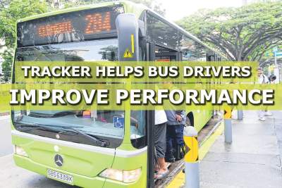 Tracker helps bus drivers to better their performance