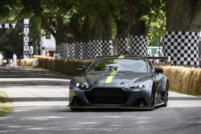 Aston Martin Vantage AMR Pro thrills Goodwood using re-refined oil