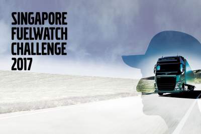 Singapore's best truck drivers gear up for Volvo Trucks Fuelwatch Challenge