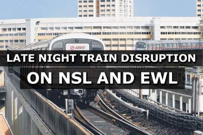 Power fault affects train services on the NSL and EWL late Wednesday night