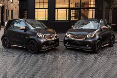 Smart launches new Brabus Sport Fortwo Coupe and Forfour Disturbing London